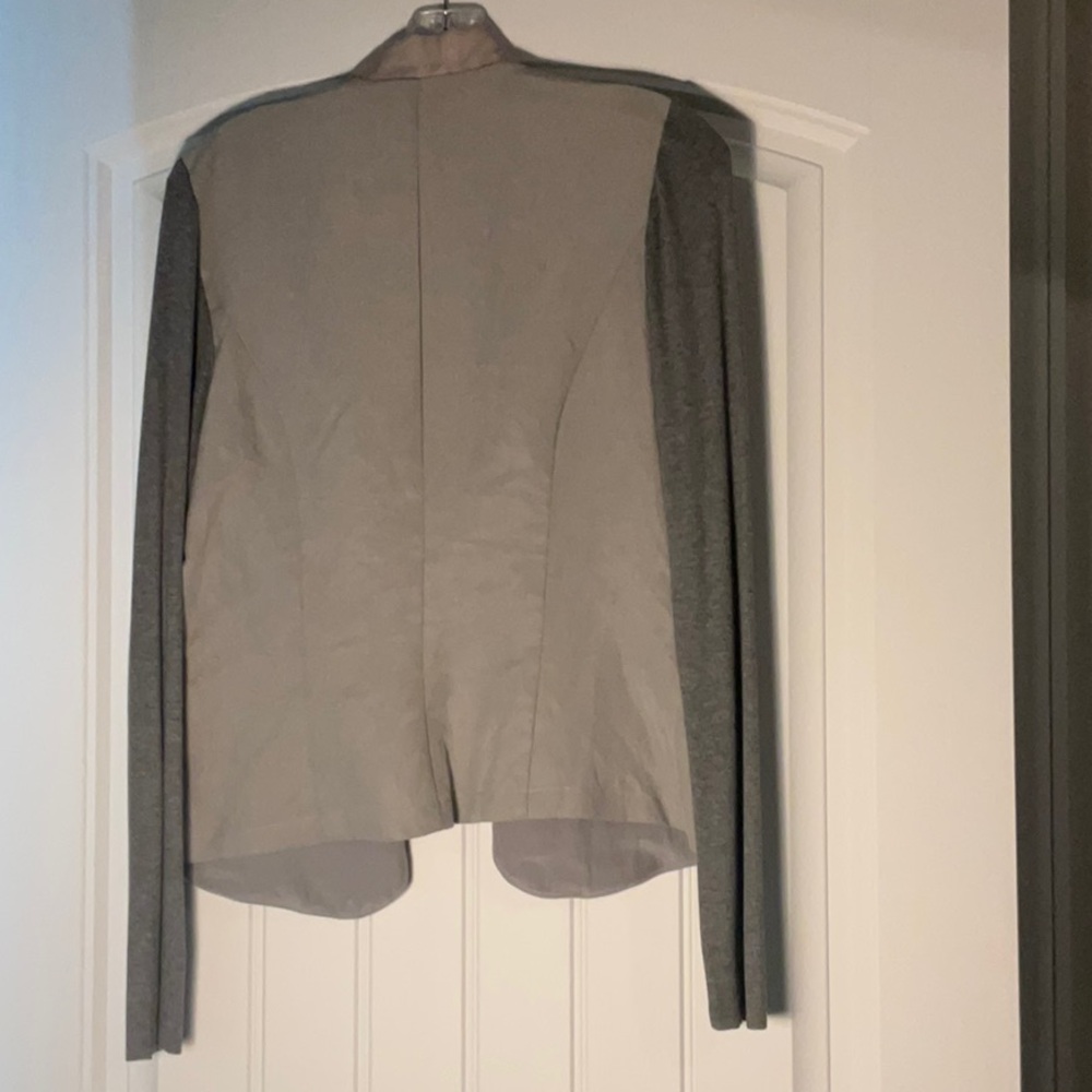 Linen / Mixed Fabric Jacket View 4